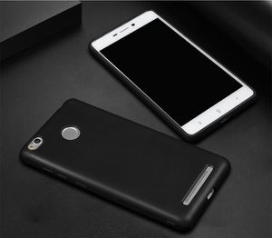 Phone Cases For Xiaomi Redmi 3s Case 5.0 inch Full Body Frosted Silicone Soft Cover Case For Xiaomi Redmi 3Pro 3 S Cell Phone Back Cover