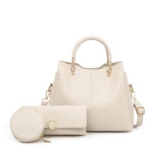 HBP Composite Bag Messenger Bags Handtasche Geldbörse neue Designertasche hochwertige Mode Drei-in-Eins-Kombination Check Lady