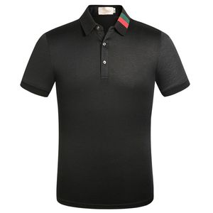 Sommer Herren Polos T-Shirts Baumwollhemden Einfarbig Kurzarm Tops Schlank Atmungsaktiv Herren Streetwear Männliche T-Shirts US-Größe XXXL Kleidung asas