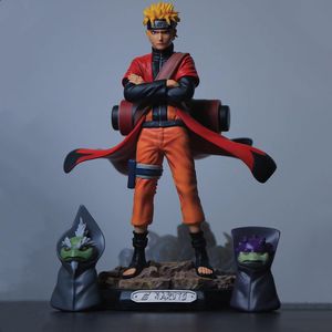Uzumaki Naruto Naruto Sage Action Anime Figures PVC Toys Shippuden Collector Figurine Uchiha Sasuke Brinquedos Model Doll Figma Q1123