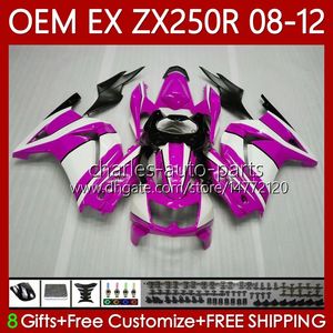 OEM-Einspritzung für KAWASAKI NINJA EX ZX 250R EX250 ZX250 R Verkleidung 2008–2012 81Nr