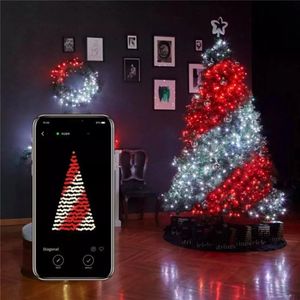 Smart 10m 20M LED Weihnachten APP Control String Beleuchtung Für Urlaub Licht Dekoration Neujahr Baum Outdoor Lampen wasserdicht IP66