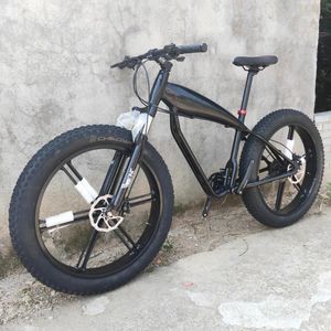 Bikes Hydraulic Brakes Mountain Bike 26*4.0 Tires Beach Frame 27 Speed DIY Colors 26 Inch Bikes1