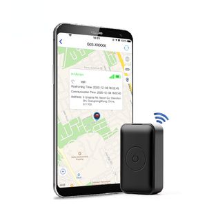 Bil Real Time Personal GPS Tracker, Super Mini GPS Tracker G03 med röstinspelning för barn, med spårningsenhet