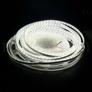 20M 5050 LEDのフレキシブルストリップライトテープロープリボンストリングホワイト1200LEDS SMD IP67チューブ防水屋外ノー電圧ドロップ60LEDS / M 65FT