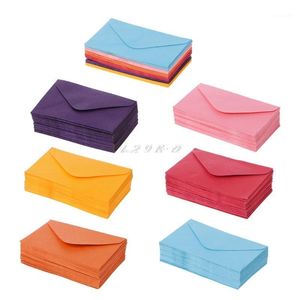 Gift Wrap 50Pcs Envelope Retro Blank Mini Paper Envelopes Wedding Party Invitation Greeting Cards Gift1