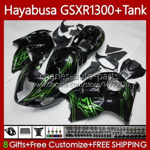 1300CC Hayabusa For SUZUKI GSX-R1300 GSXR-1300 GSXR 1300 CC 74No.115 GSXR1300 1996 1997 1998 1999 2000 2001 GSX R1300 2002 2003 2004 2005 2006 2007 Fairing green black