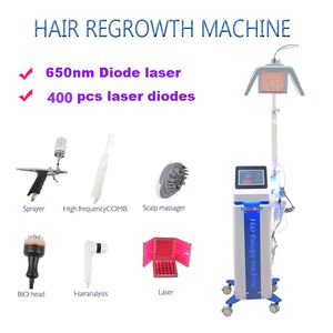 Most Effective Hair Loss Treatment 650Nm Laser Hair Growth Therapy Machine For Hair Regrowth Develop Multiply Breed