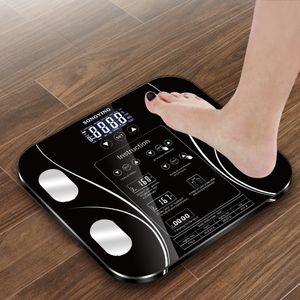 핫 욕실 바디 팻 BMI 스케일 디지털 인간의 체중 MI 비늘 바닥 LCD 디스플레이 바디 인덱스 전자 스마트 무게 비늘 Y200106