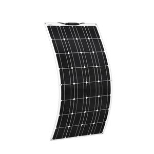 Baterias Solares Recarregáveis venda por atacado-Taxa de alta conversão do painel solar monocristalina W V de w Camping RV de V V