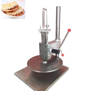 Manuelle 25 cm Pizzateig-Pressmaschine, Pizzateig-Abflachungspresse, Teig-Ausrollmaschine, Pizzapresse, Gebäck-Pressmaschine
