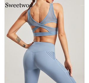 Gym Clothing Sexy Women Sports Bra Top Female Patchwork Push Up Fitness Running Yoga Vest Tank Crop Activewear Brassiere