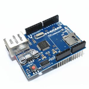 Arduino Ethernet W5100 Shield z gniazdem karty Micro SD