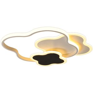 Nya kreativa molntaklampor för sovrumsstudie Barnrum Dekorativa nordiska Simple Iron Art LED -taklampor 29W 35W