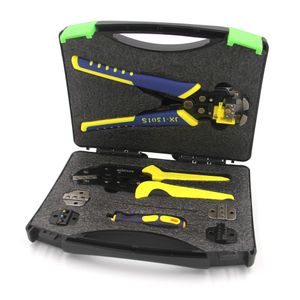 KKMoon Wire Crimpers Multifuncional Engenharia Ratcheting Terminal Crimping Plier Strippers Bootlace Ferrule Ferramenta Ferramenta Y200321