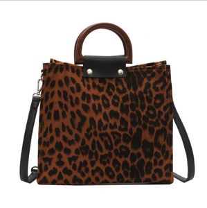 Mode Leopard Druck Große Kapazität Frauen Handtaschen Weibliche Kausalen Tote Schulter Tasche frauen Taschen Geldbörsen Und Handtaschen