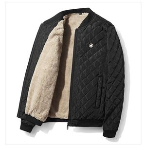Outono inverno casaco de algodão masculino jaqueta masculina jaqueta de algodão gordo masculino veludo roupas 211216