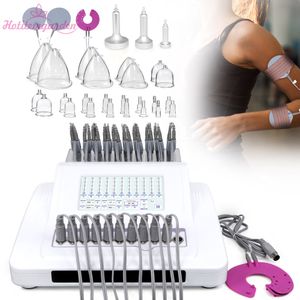 Electric Microcurren EMS Muscle Stimulation Machine Weight Loss Body Shaping Slimming Equipment With 10 Pairs Pad Electric Muscle Stimulator