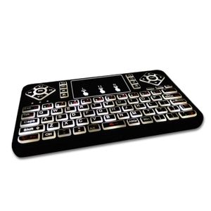 Flying Air Mouse Q9 Backlight Bateria litowa 2,4 GHz Wireless Keyboard Remote Controlers TouchPad dla PC Android TV Box