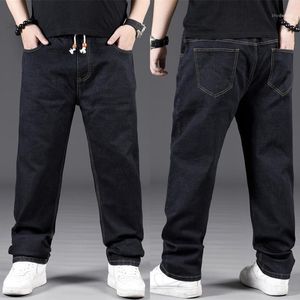 Jeans da uomo Marca Mens Hip Hop Stretch Oversize Plus Size Pantaloni larghi 5XL 6XL 7XL Grandi uomini Baggy Homme1