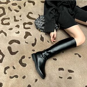 Mulheres botas inverno botinhas de neve triplo preto branco elástico plissado grosso fundo das mulheres bota sapatos de couro tamanho 35-40