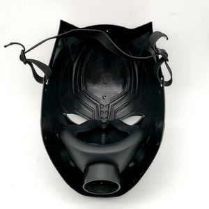 Novo bongo de máscara de gás de plástico com tubos macios preto fumar água tubulação bongs por atacado ou drop frete
