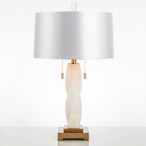 luxury marble table lamp spain light reading hotel lighting project E27 good quality