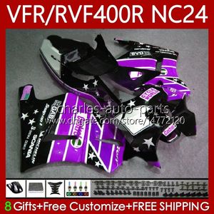 Honda RVF VFR 400 VFR400 R 400RR 87-88 Vücut 78NO.158 VFR400R RVF400R NC24 V4 RVF400 R 1987 1988 VFR 400R Mor BLK VFR400RR 400R Mor BLK VFR400RR 400R Mor BLK VFR400RR 87 88 Motosiklet Karoseri