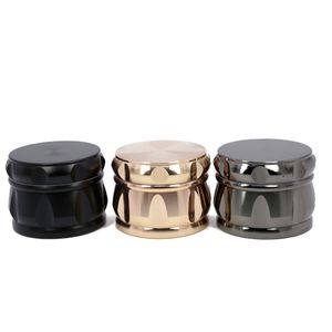 Other Smoking Accessories 4 layer Herb Grinder 63mm tobacco grinders mix colors Aluminum Alloy CNC teeth good Heavy