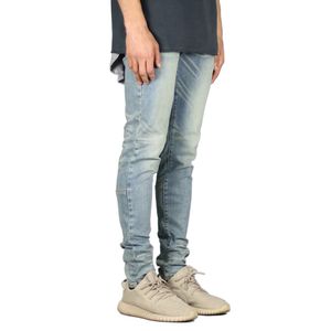 Мужские джинсы мода натяжные дизайн тощие джинсы C1123