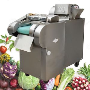 220 V Elektryczne przemysłowe warzywo Cutter Cabage Pieprz Leek Cebulowany Shredder Potato Marchewki Ginger Slicer 300 kg / h