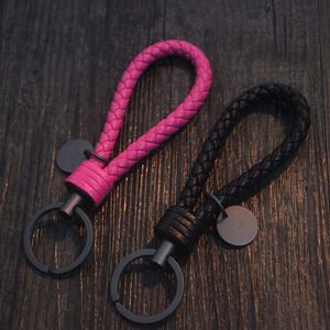 Woven car keychain ring chain hand rope creative male and female couple high-end keychain For bmw x3 x4 x5 audi a3 a5 Various car keychains