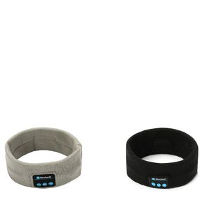 Sport stickning musik huvudband headset med mikrofon trådlös Bluetooth hörlurar hörlurar för att köra yoga gym sova sport