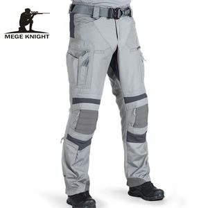 MeGe Tactical Pants Militär US Army Cargo Byxor Arbeta Kläder Combat Uniform Paintball Multi Fickets Taktisk Kläder Dropship 201114