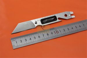 2395 Multifunktionales Messer mit feststehender Klinge, Schraubendreher, Korkenzieher, 5Cr15MoV-Stahl, hochwertige Kydex-Hülle, Outdoor-Camping, Jagd, EDC-Werkzeuge