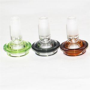 Hookahs Unik Wig Wag Bowl Heady Glass Skålar 14mm 18mm Man Färgrik Bong Bowl Piece Rökning Tillbehör för DAB Rig Vattenrör