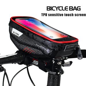 Rowerowa rowerowa torba telefoniczna dla iPhone 12 Pro Max Samsung S20 ultra uniwersalna torba na pokrywę komórki