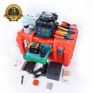 Orientek T45 Fibra óptica Splicing Machine Fusion Splicer Fusionadora Sudeususe Fiber Optique Equipamento