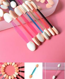 Sponge Stick Eye Shadow Applicator Cosmetic Makeup Tools Double-head Eyeshadow Brush For Women Makeup Tool XB1