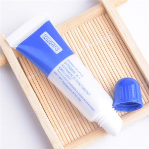 50 Pcs Faster Healing Tattoo Aftercare Cream Vitamin A & D Ointment Skin Treament Repairing Cream for Tattoo Eyebrow and Lips