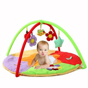 Babyspielmatte Baumwolle Weiche bewegliche Krippe Lernspielzeug Speelmat Baby Kinder Teppich Kinder Aktiv Playmat Neugeborene Sport Gym Mat LJ201113