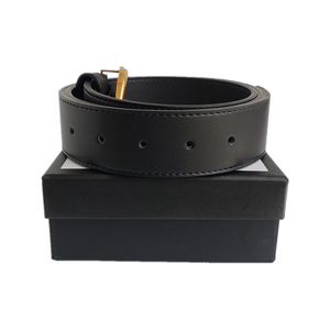 High Quality Fashion Designer Design Men Women Belts Business Casual Gold Smooth Buckle Belts Holiday Gifts