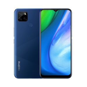 Original Realme V3 5G Telefone Móvel 6GB RAM 64GB 128GB Rom MTK 720 Octa Core Android 6.5 polegadas Tela cheia 13MP Face ID de impressão digital