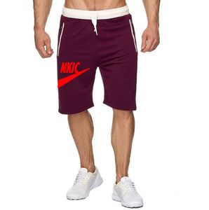 2022 sommer Shorts Männer Mode Marke LOGO Atmungsaktiv Männlichen Casual Shorts Komfortable Fitness Herren Bodybuilding Kurze Plus Größe S-3XL