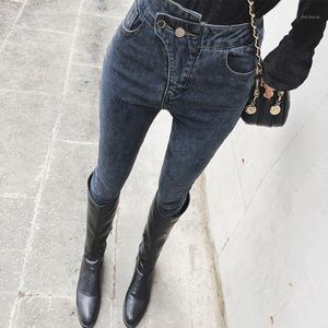 2020 New Skinny Women Jeans Mid-Waist High Stretchable Classic Long Denim Pencil Pants Hot selling Top Stely Woman Jeans1