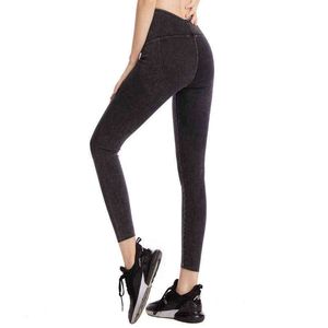 Sem costura push hip fitness yoga leggings s-2xl cintura alta cintura esporte jeans nádegas de barriga de yoga calças ginásio cangings para as mulheres H1221