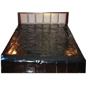 Thumbedding PVC Waterproof Sex Bed Sheet For Adult Couple Game Passion Supplies Sleep Cover LJ200819