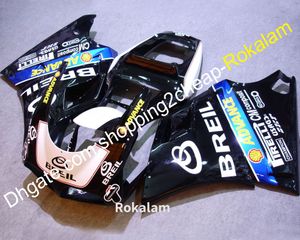 För Ducati 998 996 748 916 Black Blue Bodywork Fairing Motorcycle Complete Set 1996 1997 1998 1999 2000 2001 2002 (formsprutning)