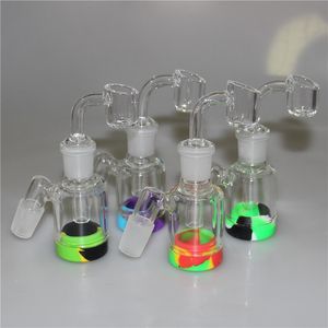 hookah glass ash catcher 14mm and 18mm with quartz banger bubbler high quality glass ashcatchers for bong