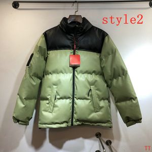 USA Män Hot Sale Brand Down Jacket Lyxig Utomhus Vindskyddad Skiddräkt Vinter Kort Tjock Ned Jacka Män Ungdom Färg Matchande Hooded Jacka